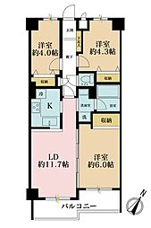 間取図画像 3LDK