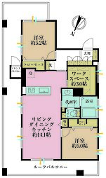 間取図画像 2SLDK