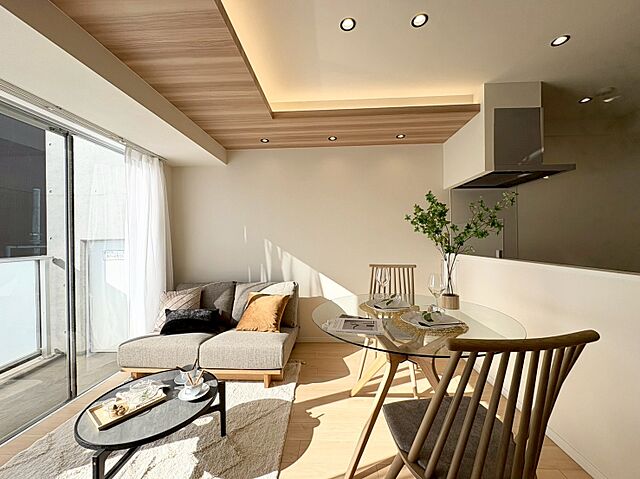 リビング/ダイニング サンクタス市ヶ谷富久ウエストテラス 4階/-