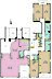 間取り：4LDK、専有面積211.43m2、バルコニー面積18.65m2