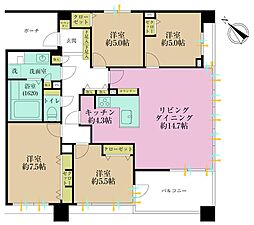 間取図画像 4LDK