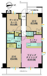 間取図画像 2SLDK