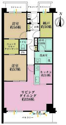 間取図画像 2SLDK