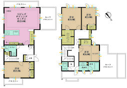 ヴェスタ荻窪 4LDKの間取図画像
