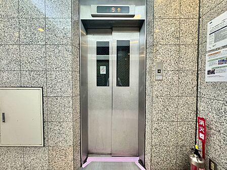 エレベーター完備のため荷物が多くなっても安心。
