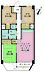 間取り：3LDK、専有面積70.81m2、バルコニー面積6.21m2