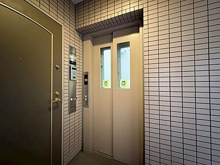 エレベーター完備のため荷物が多くなっても安心。