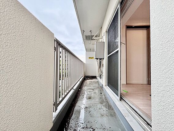 朝の澄んだ空気...