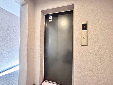 エレベーター完備のため荷物が多くなっても安心。