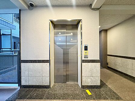 エレベーター完備のため荷物が多くなっても安心。