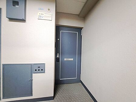 清潔感のある落ち着いた雰囲気の玄関です。