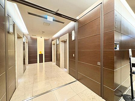 エレベーター完備のため荷物が多くなっても安心。