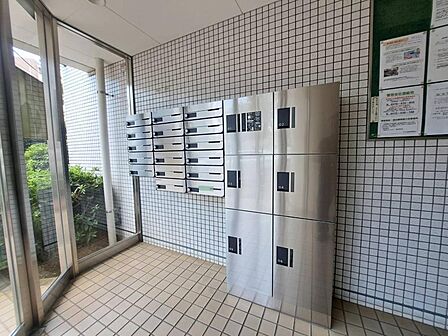 郵便受けも、きちんと管理されています。