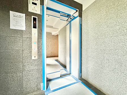 エレベーター完備のため荷物が多くなっても安心。