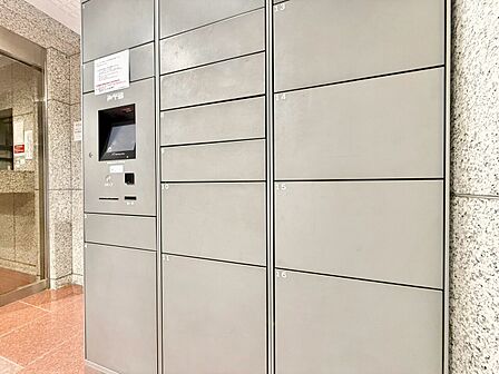 郵便受けも、きちんと管理されています。
