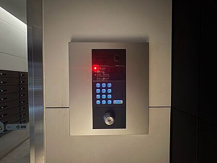 オートロックついていますので、セキュリティ面でも安心です。