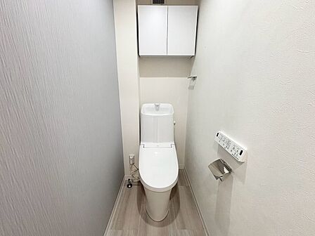 清潔感の高いお手洗い。