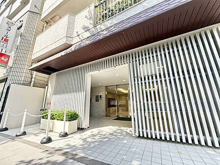 上質感漂う玄関アプローチです。