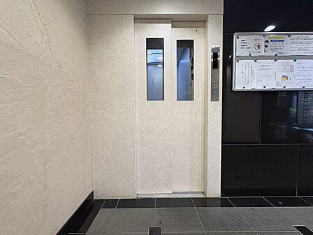 エレベーター完備のため荷物が多くなっても安心。