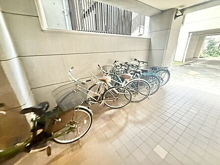 駐輪場も綺麗に整頓されています。※空き状況は都度ご確認下さい。