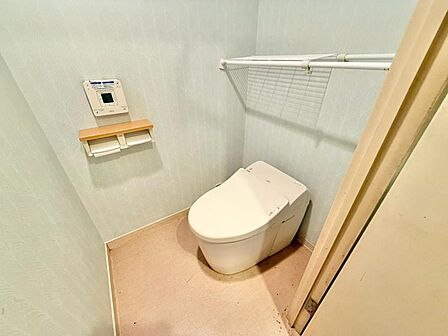 清潔感の高いお手洗い。