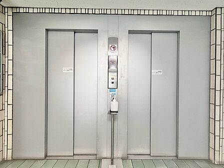 エレベーター完備のため荷物が多くなっても安心。