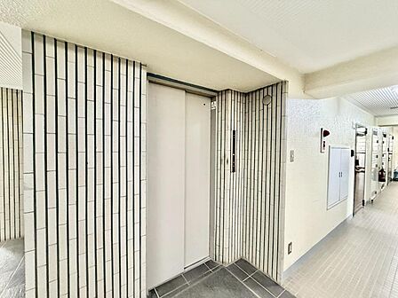 エレベーター完備のため荷物が多くなっても安心。