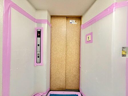 エレベーター完備のため荷物が多くなっても安心。