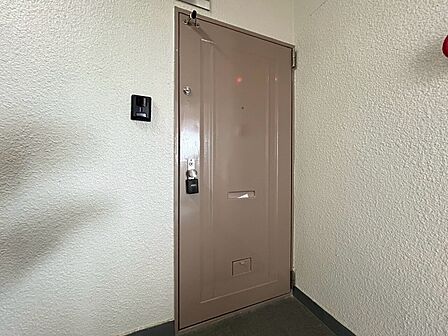 清潔感のある落ち着いた雰囲気の玄関です。