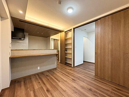 落ち着いた雰囲気に包まれて、伸びやかな空間。