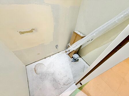 清潔感の高いお手洗い。