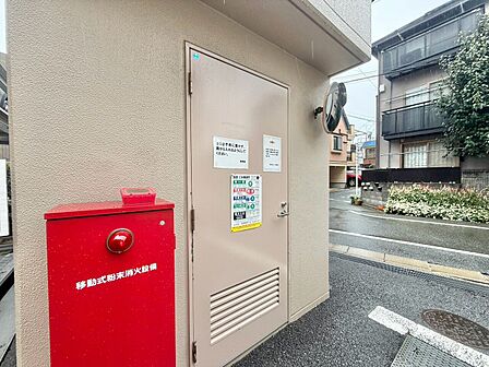 ゴミ置場。綺麗に管理されております。