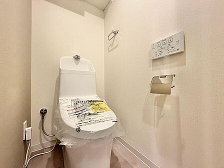 清潔感の高いお手洗い。