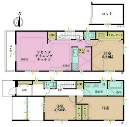 豊島区千早3丁目戸建て2号棟