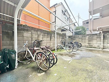 駐輪場も綺麗に整頓されています。※空き状況は都度ご確認下さい。