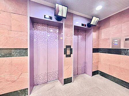 エレベーター完備のため荷物が多くなっても安心。