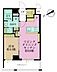 間取り：1LDK、専有面積33.66?、バルコニー面積5.94?