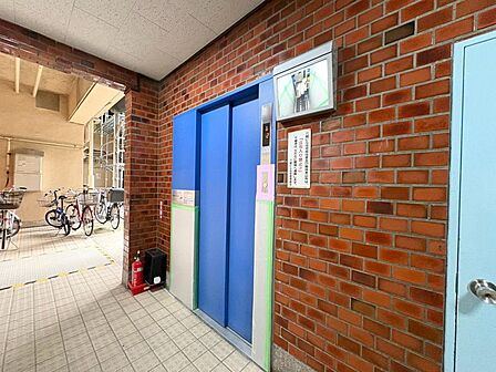 エレベーター完備のため荷物が多くなっても安心。