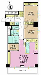 藤和戸越コープ 2SLDKの間取図画像