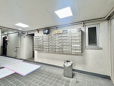 郵便受けも、きちんと管理されています。