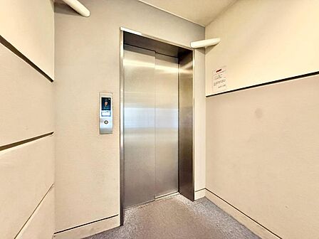 エレベーター完備のため荷物が多くなっても安心。