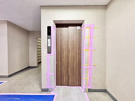エレベーター完備のため荷物が多くなっても安心。