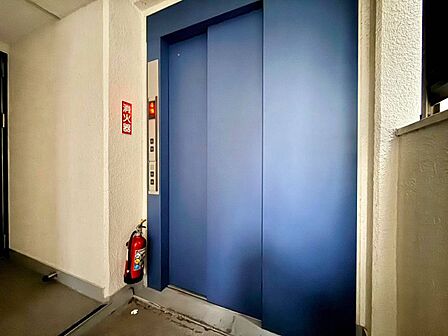 エレベーター完備のため荷物が多くなっても安心。