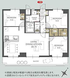 間取図画像 3LDK