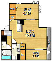 LANA　HALE  ｜ 大阪府大阪市住吉区住吉2丁目（賃貸アパート2LDK・3階・61.74㎡） その2