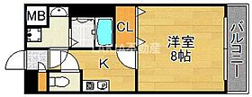 サンティール  ｜ 大阪府大阪市住吉区我孫子5丁目（賃貸マンション1K・2階・25.68㎡） その2