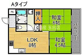 プランドール住之江  ｜ 大阪府大阪市住之江区西加賀屋2丁目5-28（賃貸マンション2LDK・2階・43.60㎡） その2