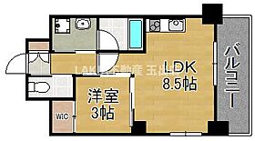 エセリアル清水丘  ｜ 大阪府大阪市住吉区清水丘3丁目（賃貸マンション1LDK・3階・30.03㎡） その2