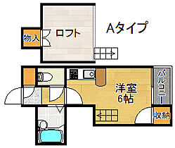 Regale TAMADE  ｜ 大阪府大阪市西成区南津守3丁目（賃貸マンション1R・1階・23.48㎡） その2