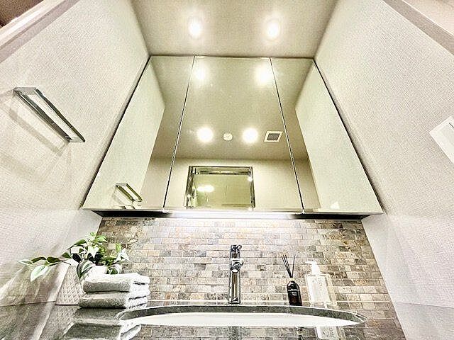 洗面 パークコート赤坂桜坂 2階/-